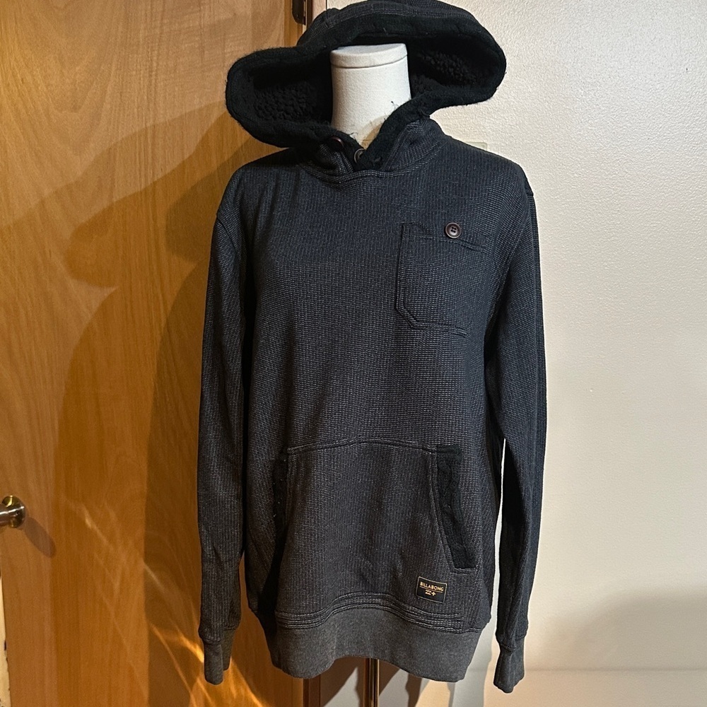 Billabong Men's Charcoal Hoodie